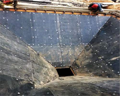 高分子煤倉防粘堵襯板