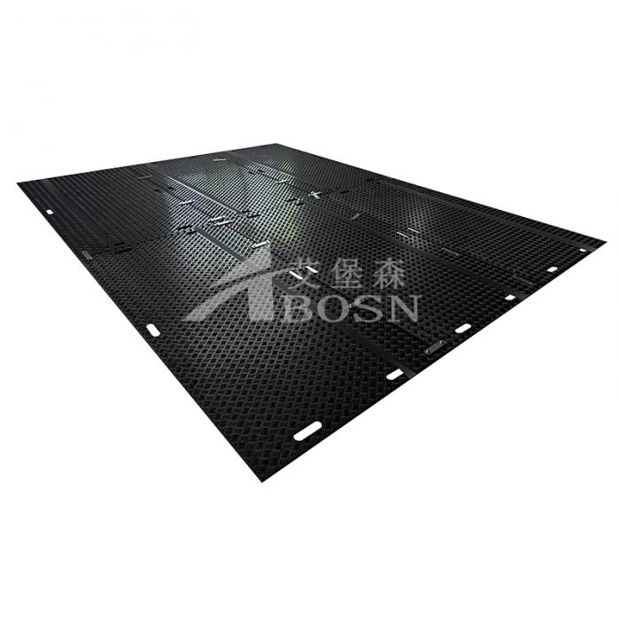 油田重型設(shè)備通行首選：超高強度聚乙烯鋪路墊板，承載無憂