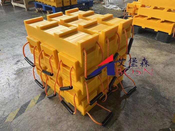 支腿下陷事故頻發(fā)？吊車支腿墊板 輕便耐用新選擇